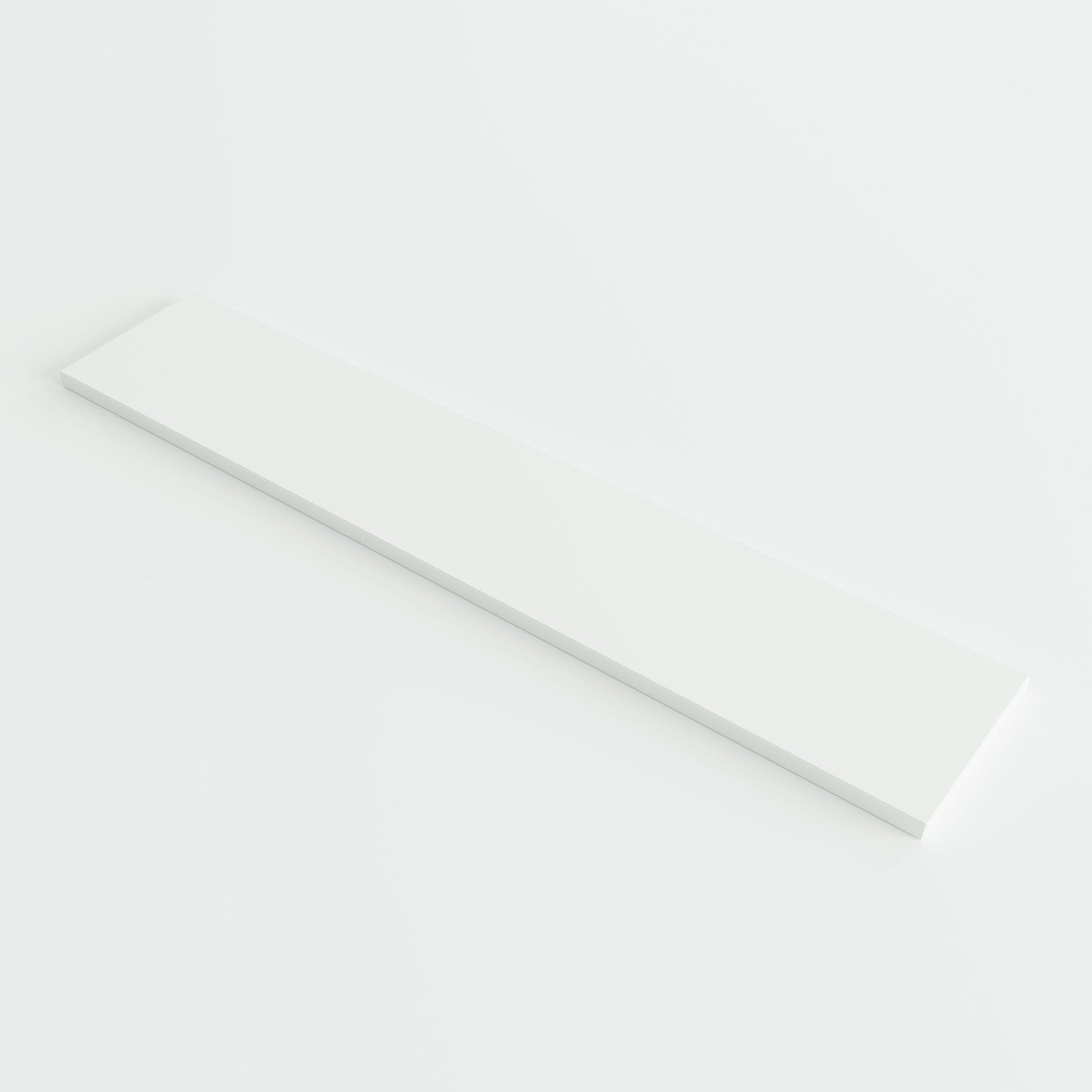 Stone Matte White Upstand Splashback 660mm