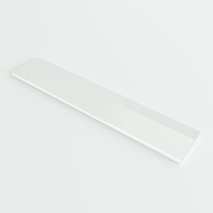 Stone Polished White Upstand Splashback 660mm