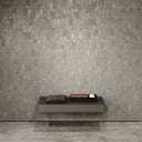 Stone Wall Hung Towel Shelf (800mm Wide - Earth)