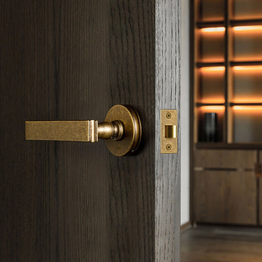 Suffolk Aged Bronze Internal Door Handles