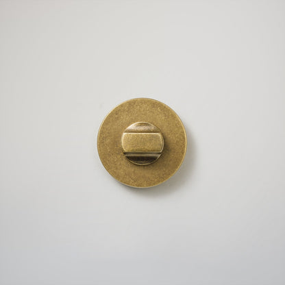 Suffolk Aged Bronze WC Thumbturn with Latch