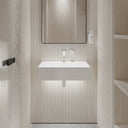 Thinn Wall Hung Stone Basin 600 x 400mm