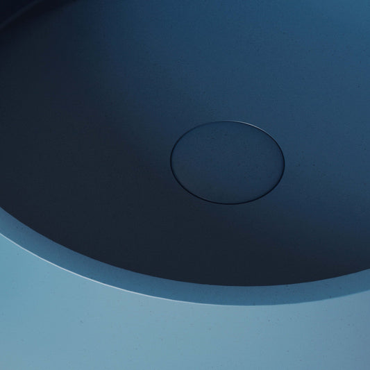 Tondo Azure Concrete Countertop Basin 390mm