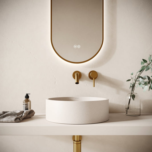 Tondo Shore Concrete Countertop Basin 390mm