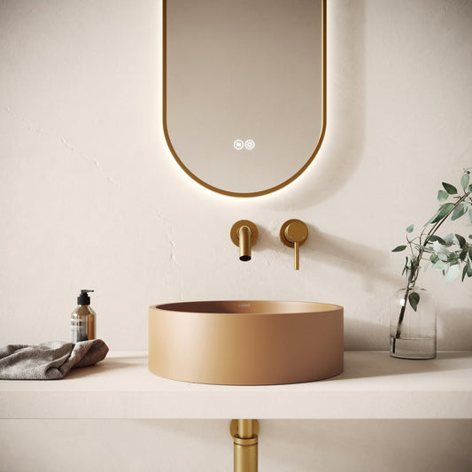 Tondo Sienna Concrete Countertop Basin 390mm
