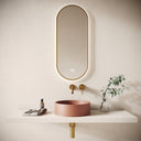 Tondo Terracotta Concrete Countertop Basin 390mm