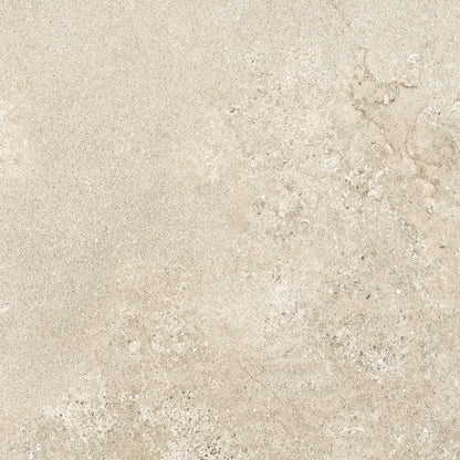 Torino Beige True Limestone Porcelain Wall or Floor Tile 600 x 600mm