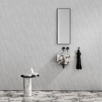 Tucci Calacatta Viola Marble Wall Hung Basin 300mm