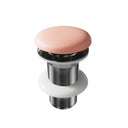 Unslotted Blush Concrete Basin Waste Fitting