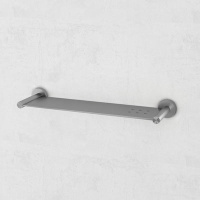 Urban Brushed Stainless Bathroom Organisers Shower Shelf