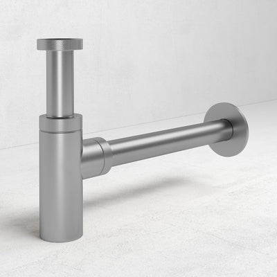 Urban Brushed Stainless Bottle Trap