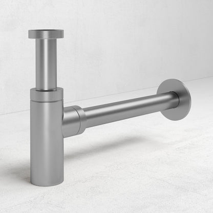 Urban Brushed Stainless Bottle Trap