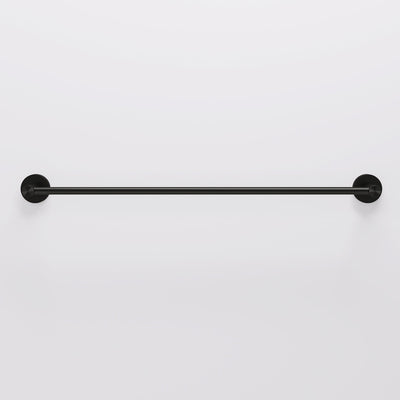 Urban Gunmetal Black Towel Bar Rail 600mm