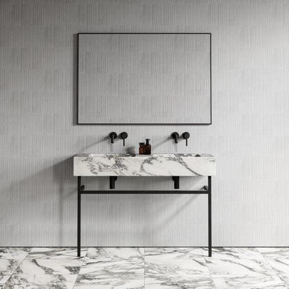 Vernante Arabescato Marble Vanity Unit 1200mm
