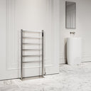 Vetro Brushed Stainless Floorstanding Heated Towel Warmer