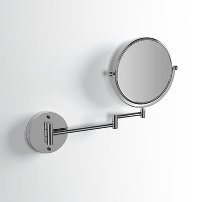 Vogue Wall Mounted Cosmetic Mirror Chrome