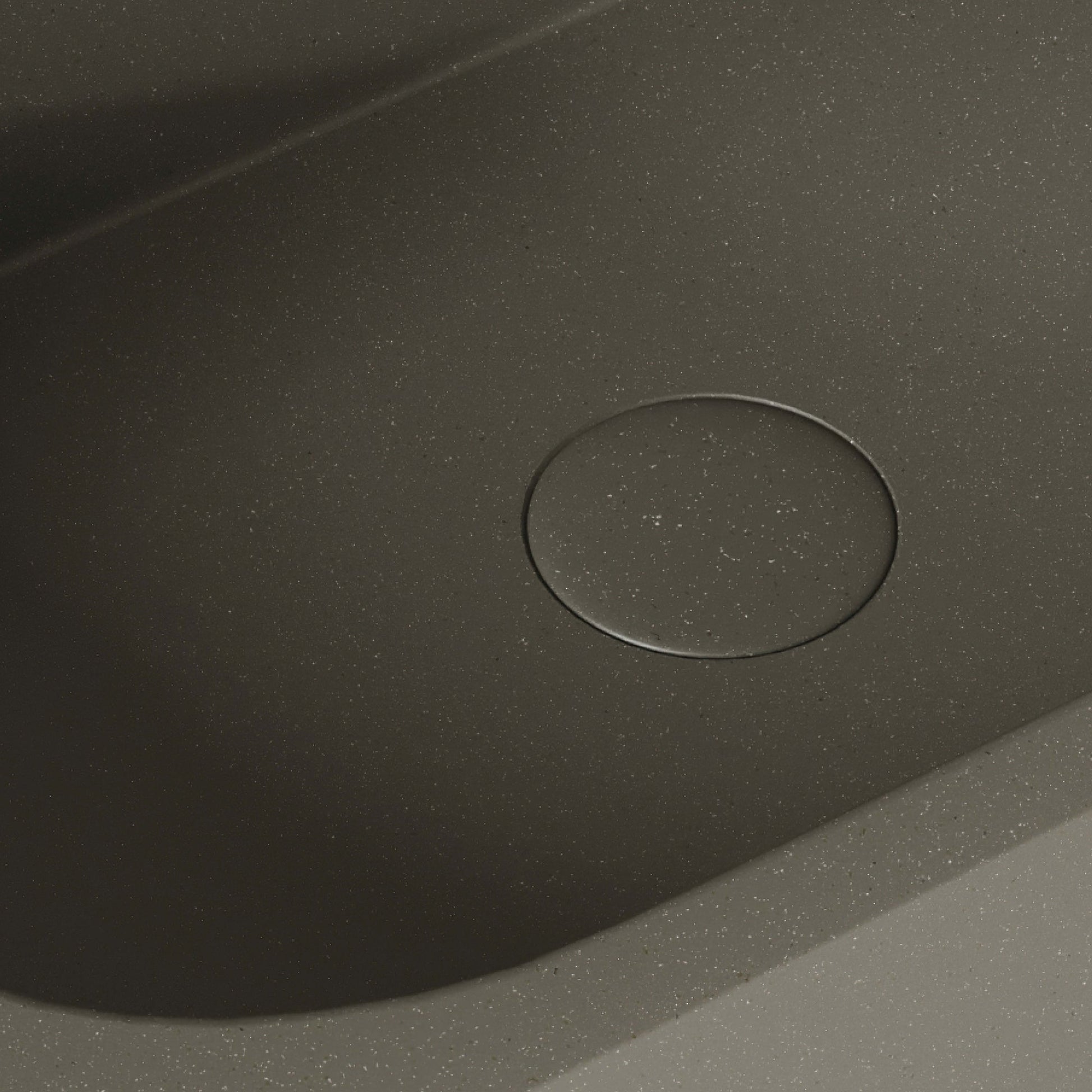 Voluto Oyster Concrete Wall Hung Basin 650mm