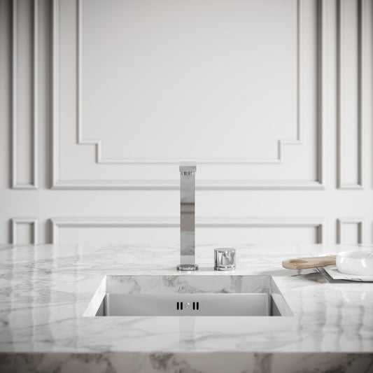Vuito Modern Square Kitchen Tap Chrome