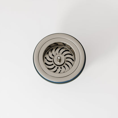 Windsor Polished Nickel Kitchen Basket Strainer Waste Kit